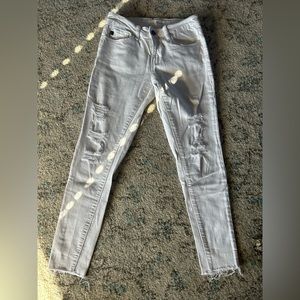 Kancan white skinny jeans